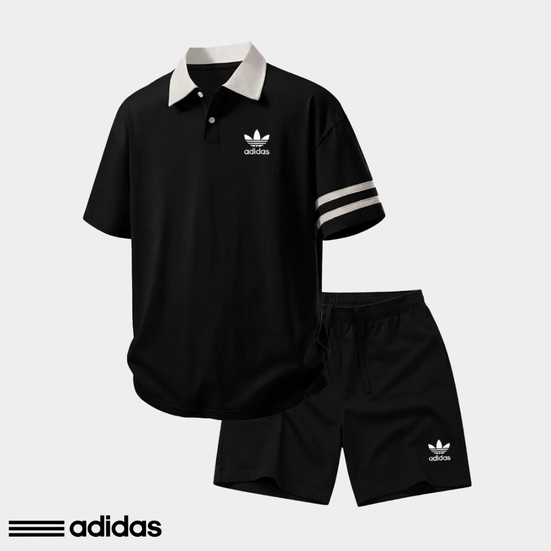 AD™ Premium Cotton Polo & Short Set