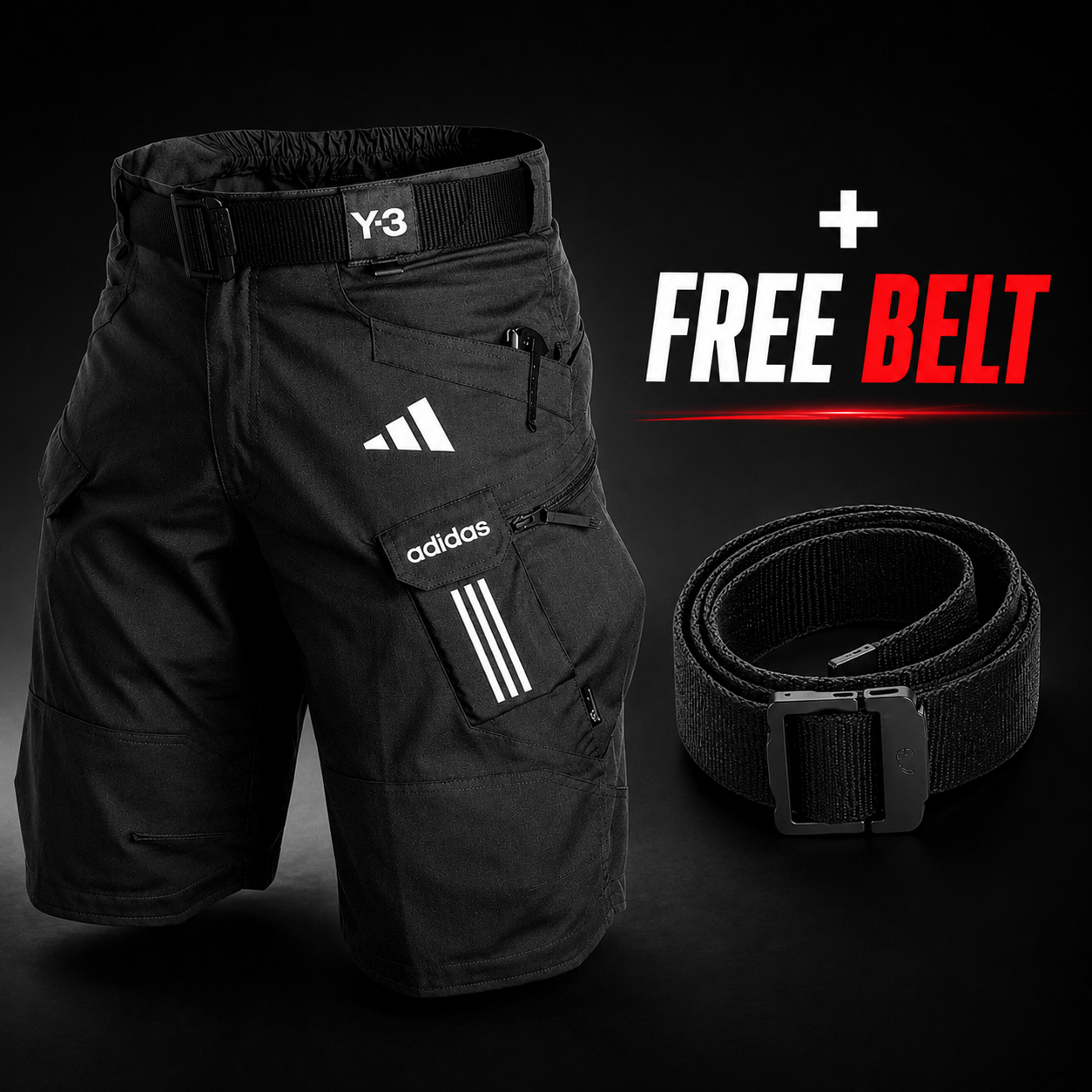 Multi-Pocket Cargo Shorts || CLEARANCE SALE