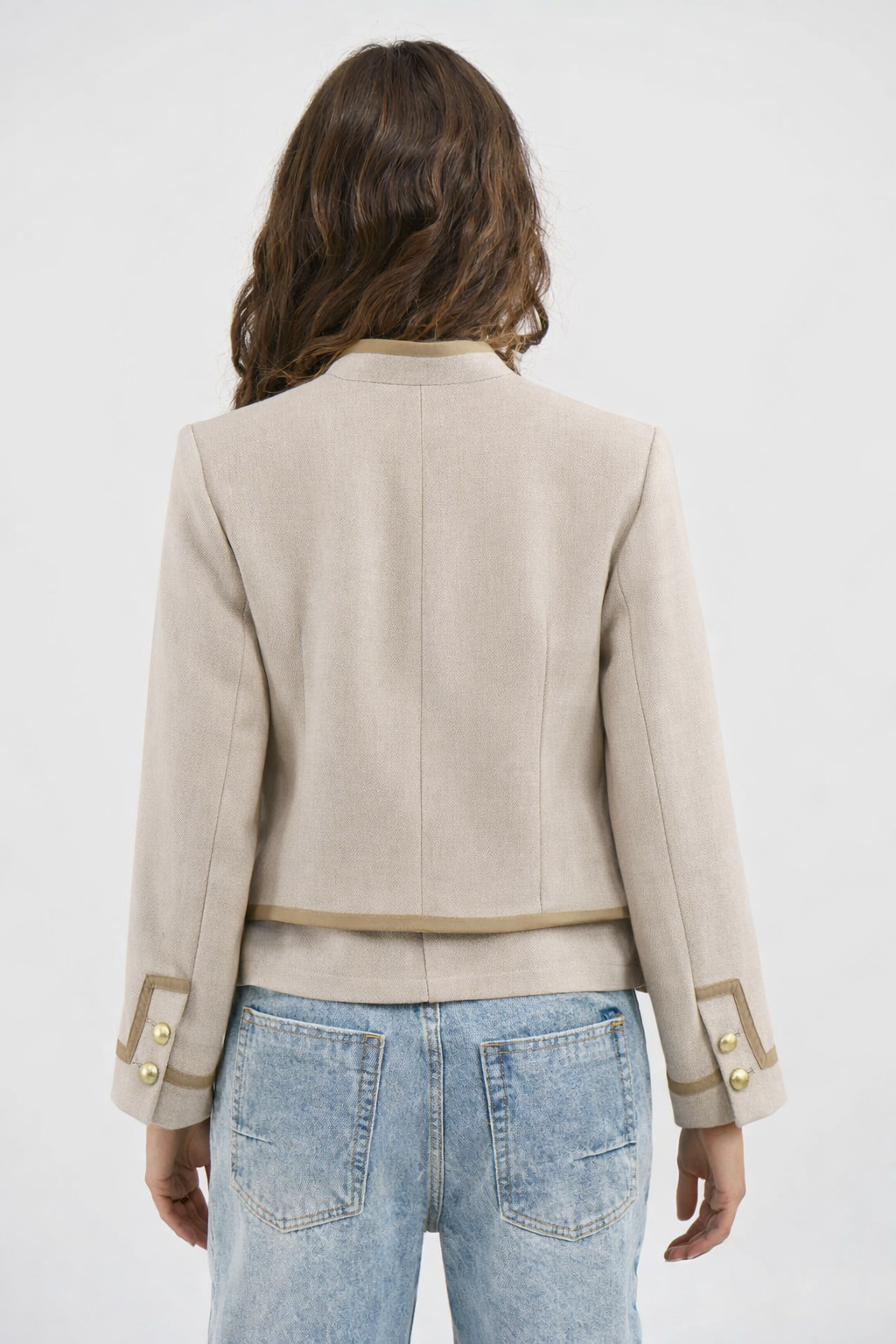 "Napoleon" Buttoned Jacket