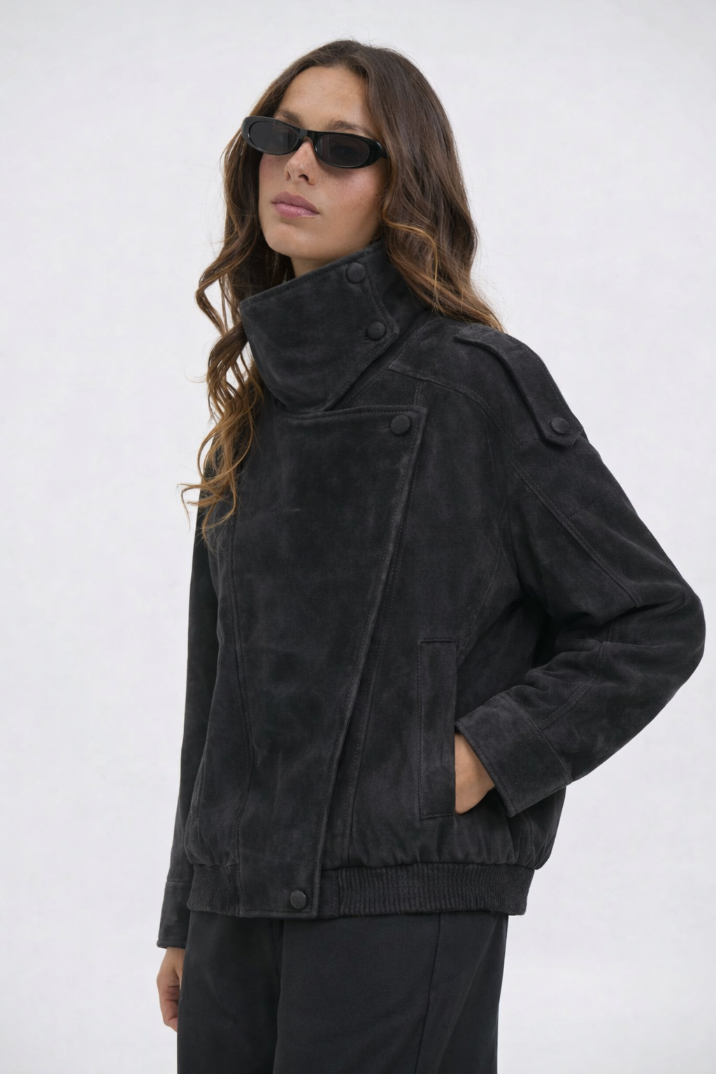 Lucien Suede Leather Jacket