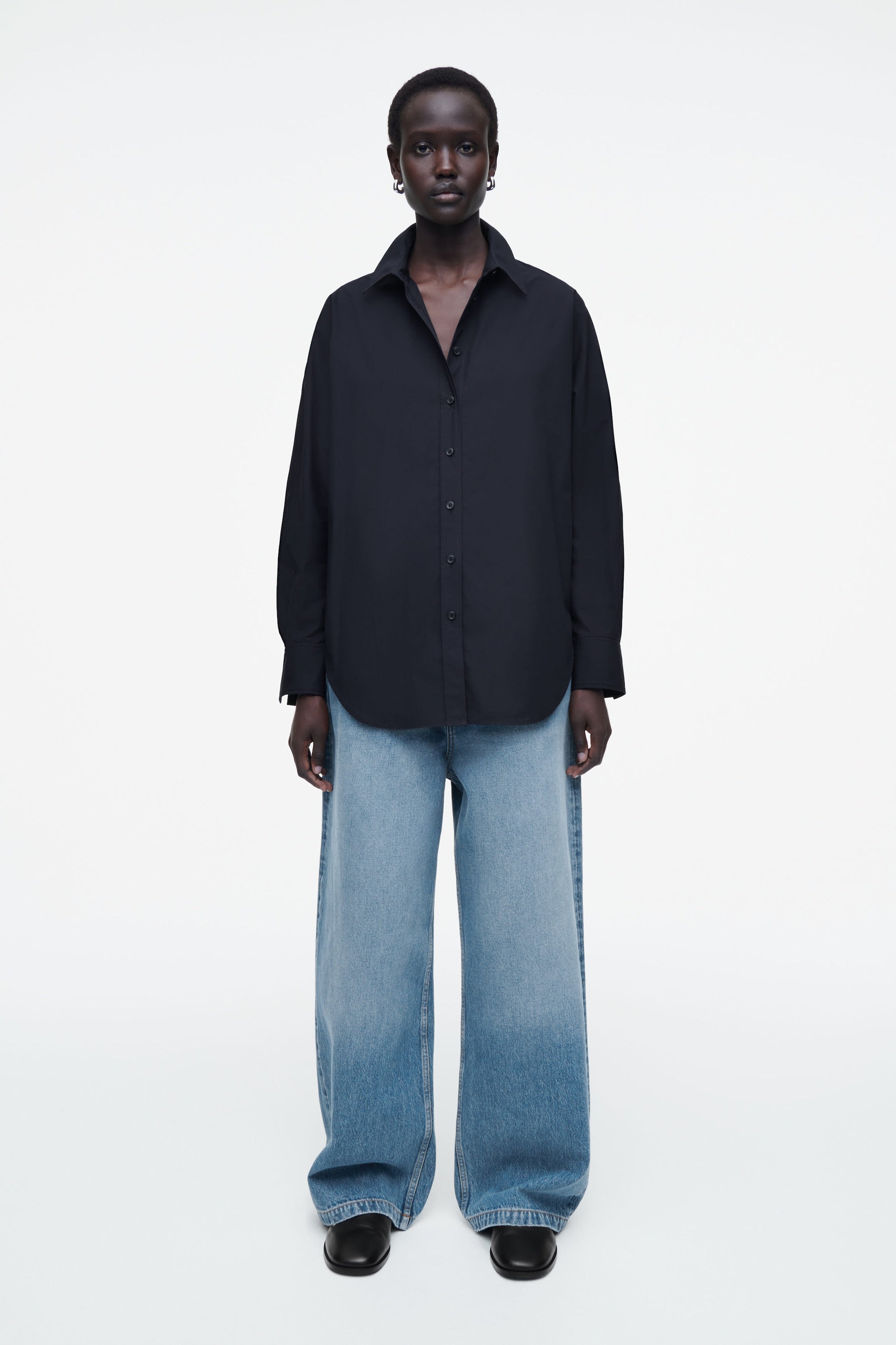 RELAXED COTTON SHIRT