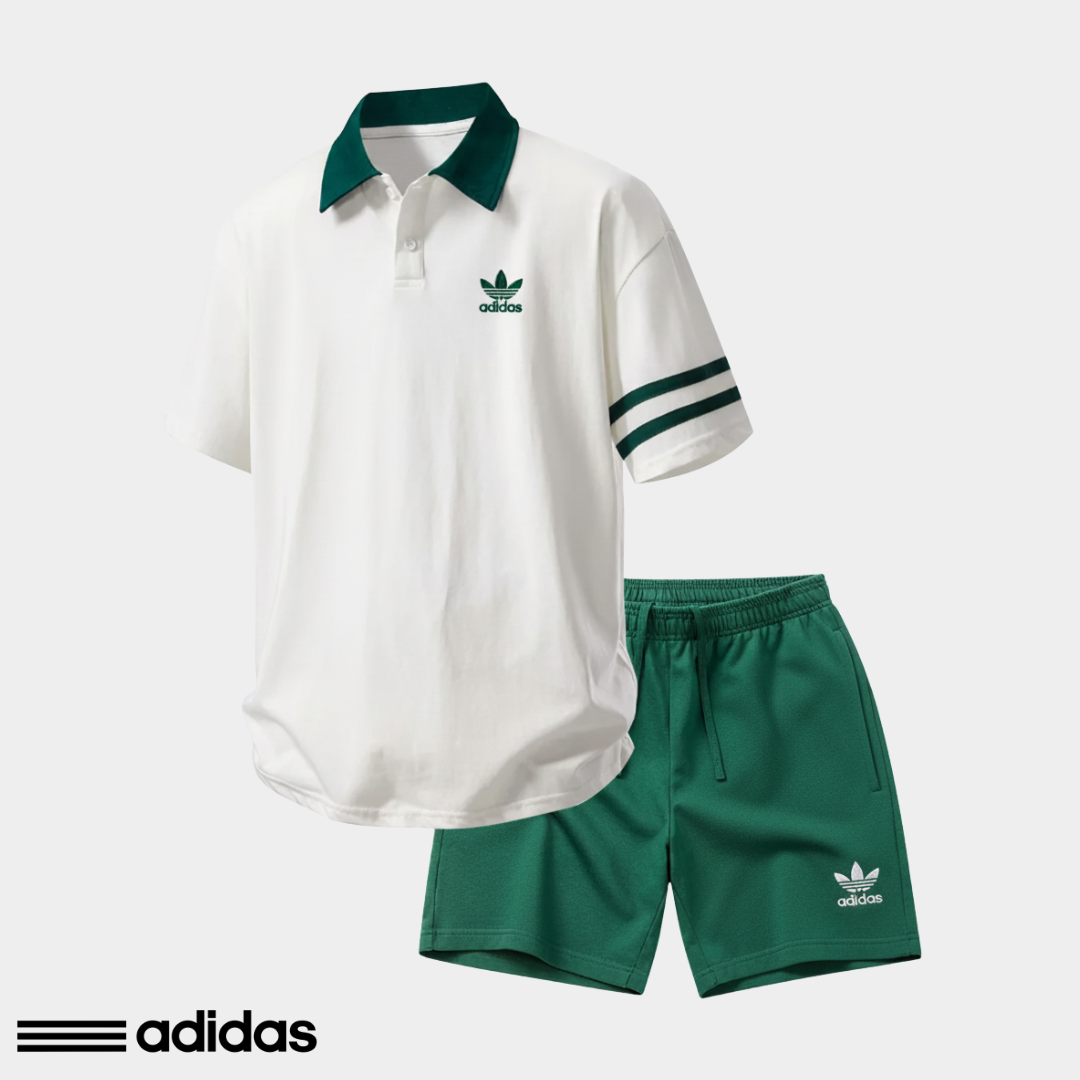 AD™ Premium Cotton Polo & Short Set