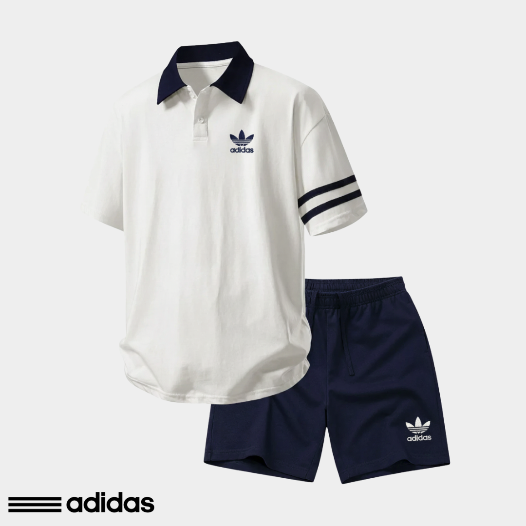 AD™ Premium Cotton Polo & Short Set