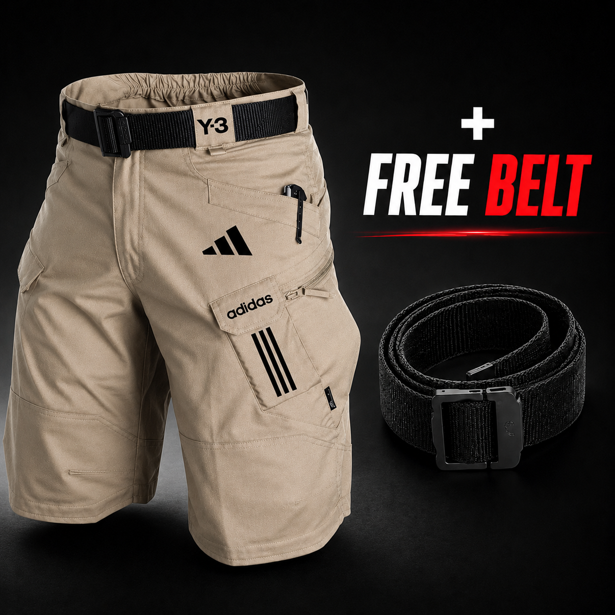 Multi-Pocket Cargo Shorts || CLEARANCE SALE