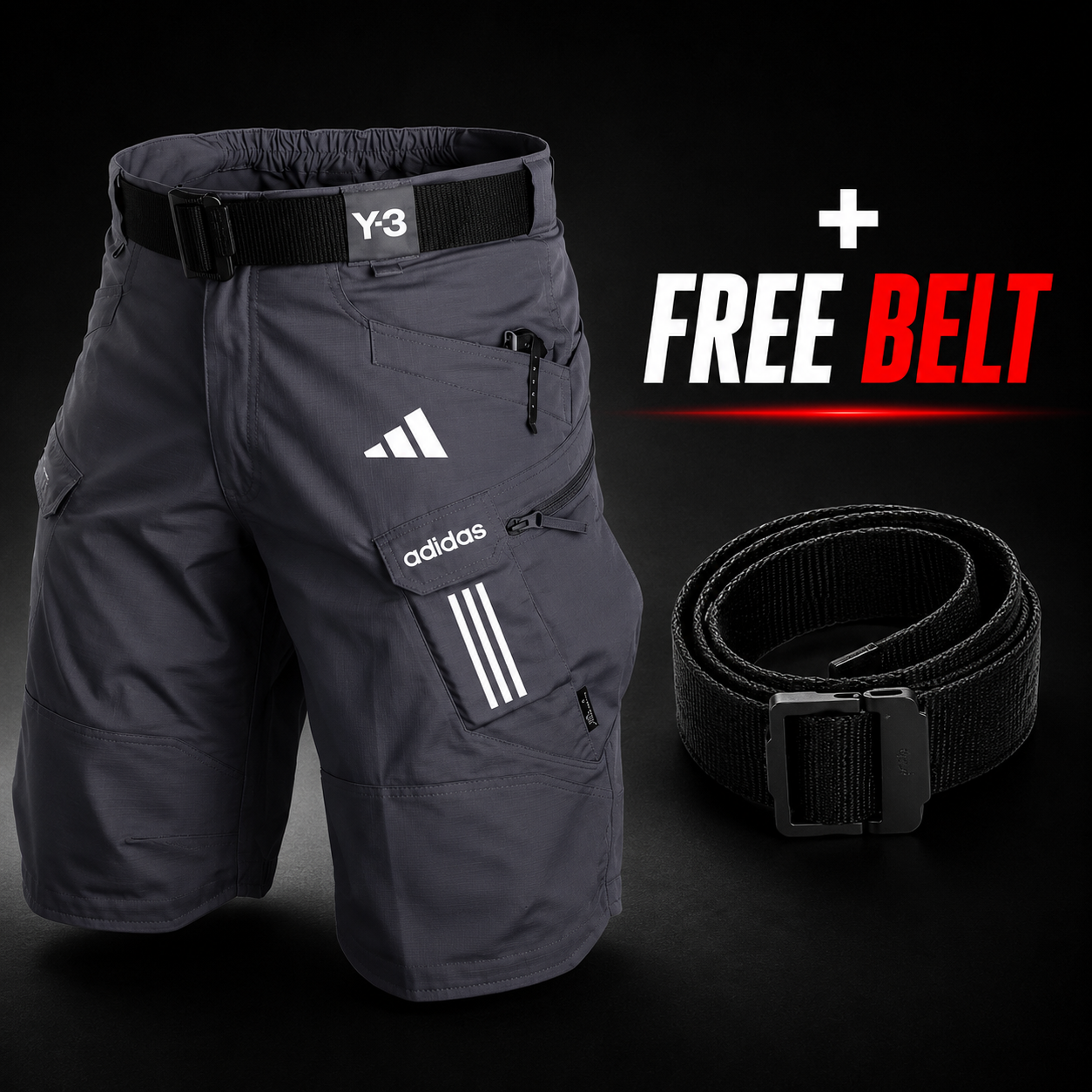 Multi-Pocket Cargo Shorts || CLEARANCE SALE