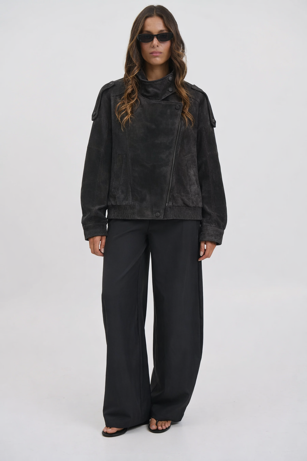 Lucien Suede Leather Jacket