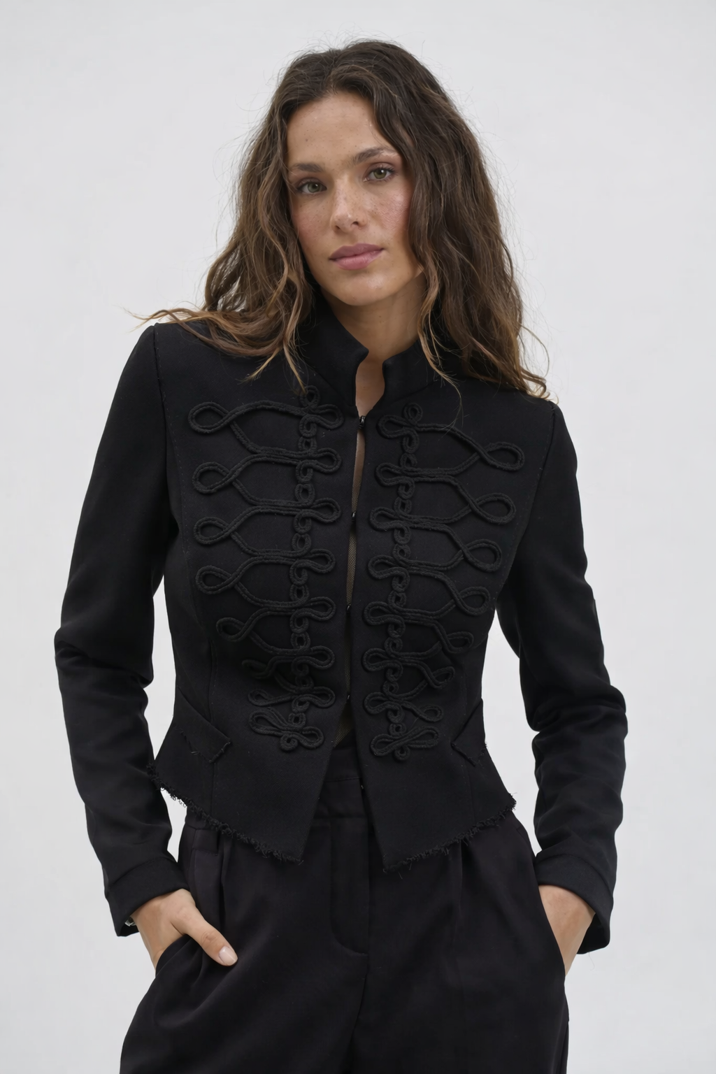 "Napoleon" Buttoned Jacket
