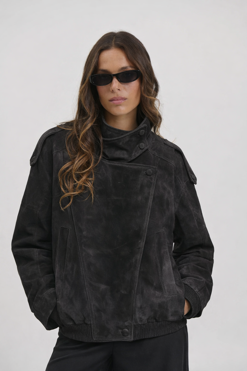 Lucien Suede Leather Jacket